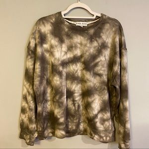 Target Olive Tie Dye Sweatshirt
